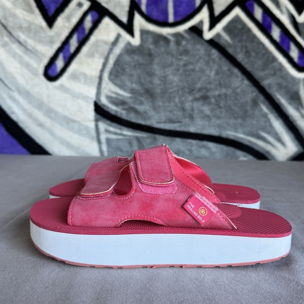 Size W9/M7.5 - The Healing Sole Emerson Pink Sandals